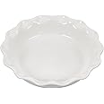 Le Creuset Stoneware 9" Heritage Pie Dish, White