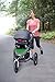 Graco Relay Click Connect Jogging Stroller, Fern