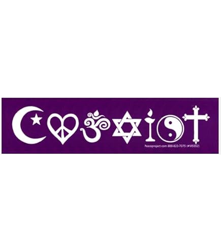 Coexist Sticker Symbols
