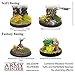 The Army Painter Tufts -Battlefield Tufts: Meadow Flowers, 77 Pcs, 3 Sizes -Terrain Model Kit for Miniature Bases & Model Grass Tufts -Diorama Supplies & Diorama Grass for Mini Basing & Gaming Scenery