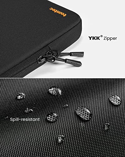 tomtoc 360° Protective Laptop Sleeve for 14-inch New MacBook Pro M5 Pro/Max (2026) A3426 A3427 A3434 M4/M3/M2/M1 A3112 A3401 A3185, Water-Resistant Laptop Case Fits Dell XPS 14 & 13.8" Surface Laptop