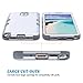 ULAK Galaxy Note 3 Case, Note 3 Case Knox Armor 3 in 1 PC+Silicone Hybrid Dust Scratch Resistance Anti-Slip Cover for Samsung Galaxy Note 3,Note III,N9000,N9005-Silver/Gray