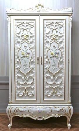 Louisxv Baroque Wardrobe 2 Doors Rococo Vp7760 2 Amazon Co Uk
