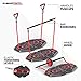 Fusion Motion Portable Gym with 8 Accessories Including Heavy Resistance Bands, Tricep Bar, Ab Roller Wheel, Pulleys and More – Full Body Workout Home Exercise Equipment to Build Muscle and Burn Fatthumb 2