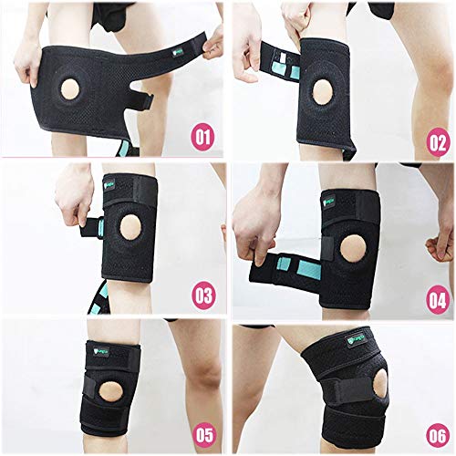 image for ZCF Women's Knee Pads Sports Running Badminton Basketball Yoga Jumping