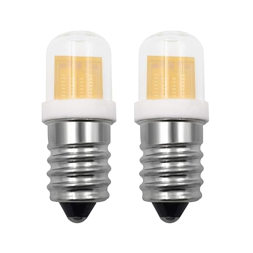 Bombilla LED pequeña E14 SES de 4 W, luz blanca cálida, reemplazo ...
