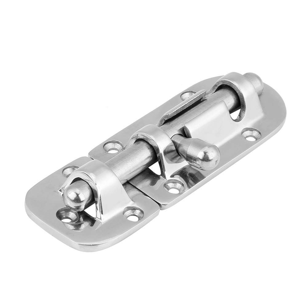 Boat Door Lock LatchAukson Marine Grade 316 Stainless Steel Door Window Lock Latch Slide Barrel Bolt Clasp (110mm)