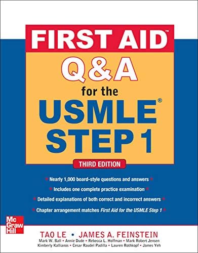 Amazon.com: First Aid for the USMLE Step 1 2025: 9781266346460: Le
