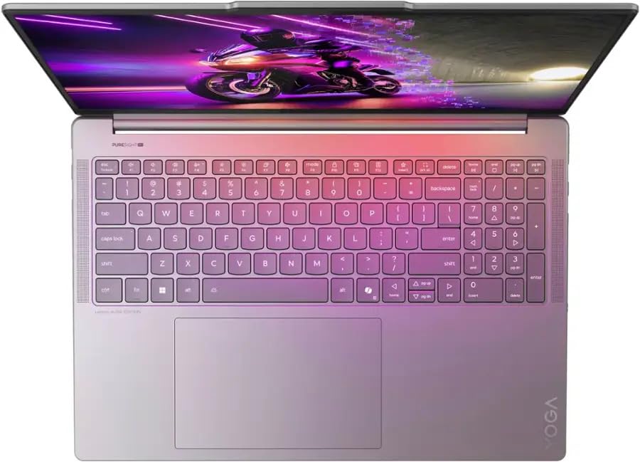 Lenovo Yoga Pro 9i 16" Laptop - Intel Ultra 9 285H 16-Core, NVIDIA GeForce RTX 5060, 32GB RAM, 1TB NVMe SSD, 16.0" 3.2K Tandem OLED 120Hz 1000-nits, Windows 11 Pro