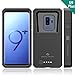 Galaxy S9 Plus Charging Battery Case, ZeroLemon ZeroShock 8000mAh Extended Battery with Full Edge Protection Rugged Charging Case for Galaxy S9 Plus - Black