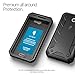 Poetic Revolution Galaxy J3 Emerge Rugged Case Cover Heavy Duty and Built-in Screen Protector for Samsung Galaxy J3 (2017) / J3 Prime/Amp Prime 2/ Express Prime 2 Black