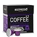 Bestpresso 40 Coffee Capsules - ntenso Blend Natural Espresso Flavor (High Intensity) - Certified Genuine Espresso
