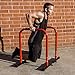 ProsourceFit Dip Stand Station, Ultimate Heavy Duty Body Bar Press with Safety Connector for Tricep Dips, Pull-Ups, Push-Ups, L-Sits