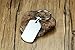 VNOX Free Engraving Stainless Steel Plain Dog Tag Pendant Necklace with 24