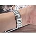 bayite Stainless Steel Bands Compatible Fitbit Charge 2, Wristband Bracelet Replacement Wristbands Man Butterfly Closure