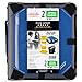 Five Star Zipper Binder, 2 Inch 3 Ring Binder, Expansion Panel, Durable, Blue/Black (29052BC7)