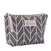Cotton Linen Large Capacity Makeup Bag Multifunction Print Travel Cosmetic Bag Change Bag 1PC