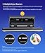 XTRONS 10.1 Inch Android 8.0 Octa Core 4G RAM 32G ROM HD Digital Multi-Touch Screen Car Stereo GPS Radio DVD Player Adjustable Viewing Angles OBD2 TPMS WiFi (TE103AP)