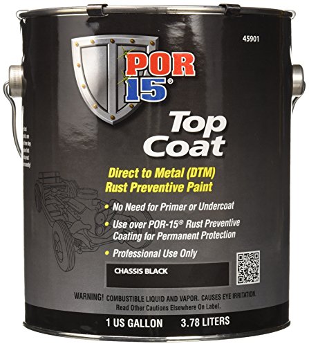 POR-15 45901 Chassis Black Top Coat - 1 gal