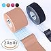 Kinesiology Tape Pro, Muscle Support Adhesive, Physio Therapeutic Recovery Sports Athletic Aid, Mytape, 2 Uncut Rolls (2