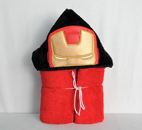 GenericIron Hero Hooded Bath Towel for Baby Child and Teens