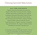 Earth Mama Calming Lavender Baby Lotion for Dry Skin, Calendula Cream for Newborn Skin Care, Organic Moisturizer for Children, Aloe Juice, Rooibos, & Shea Butter, Lavender Lotion, 8 Fl Oz (2Pk)