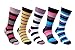 Socks n Socks-Men's 5-pair Luxury Fun Cool Cotton Colorful Dress Socks Gift Box