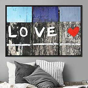 signwin Framed Canvas Wall Art Pressed Quotes 3D...