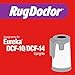 Eureka DCF 10/14 Filter by Rug Doctor, One Replacement Vacuum Cleaner Filter that Screens Out Pollutants for a Clean Home, Use with Upright Bagless Eureka Vacuum Cleaner Models