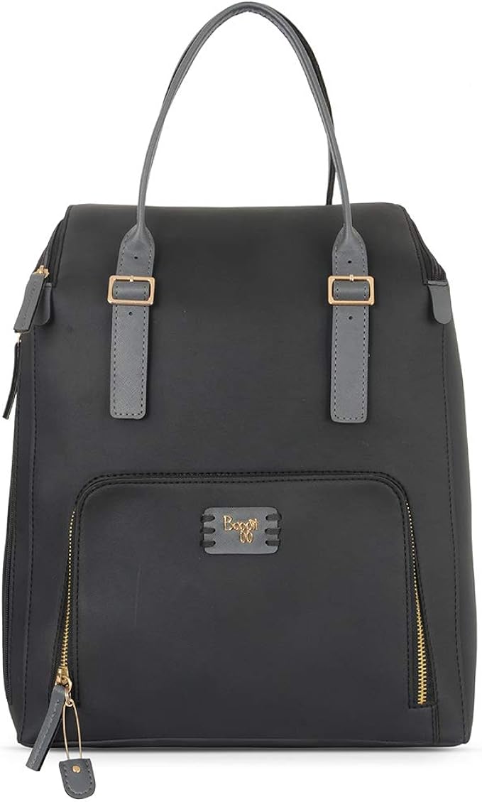 Baggit Spring/Summer ‘20 Women Laptop Black Backpack Amazon.in Shoes