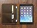 Personalized Vintage Distressed genuine real leather iPad mini 2 3 4 case cover sleeve/iPad mini organizer case -IMX005S