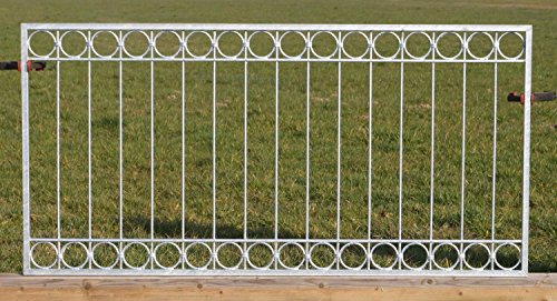 Metallzaun Schmiedeeisen Eisenzaun Zaun Zäune Anello-Z100/200 Zink – Bild 4