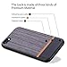 iPhone 8 Case, iPhone 7 Case, RANVOO [Canvas Series]Ultra Slim Thin Protective Hard Leather Cover Case for iPhone 8/7, Grey