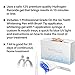 NUOVAWHITE Teeth Whitening Kit, Professional-Grade Dental Whitener, Led Accelerator Light, Travel Whitening Pen, Tooth Whitening Trays and Gel MSRP $159