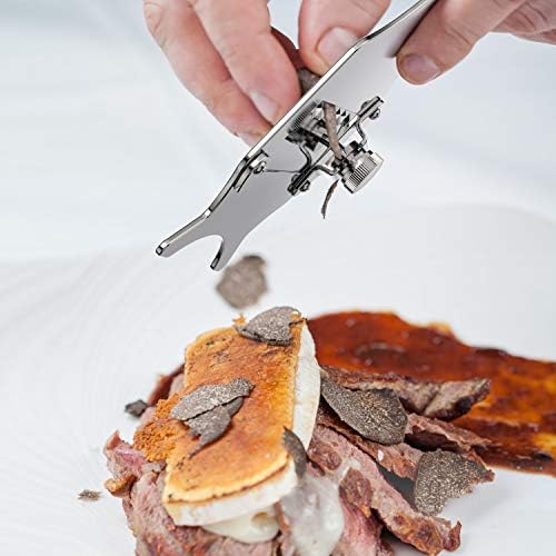 H Homewins Rape A Truffe Professionnelle Eminceur En Inox Mandoline Rasoir Pour Chocolat Fromage Legumes Truffe