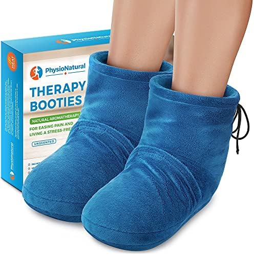 PhysioNatural Microwaveable Booties and Feet Warmers Deep - Main Image