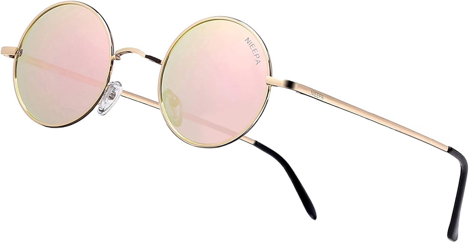 rose gold circle glasses