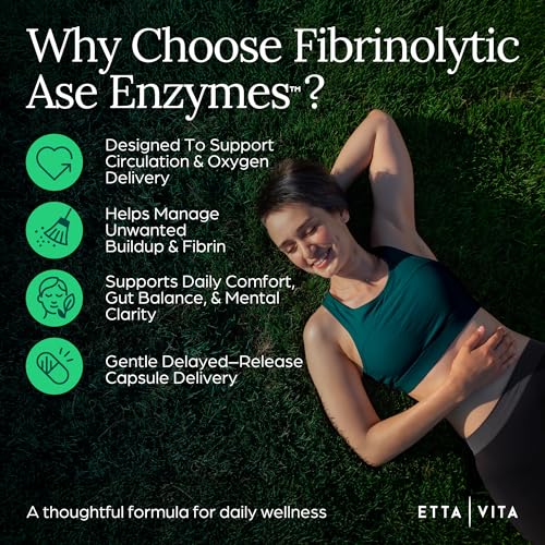 Potent Nattokinase 4000 FU Serrapeptase 240000 SPU Lumbrokinase 2000 FU Supplement - Proteolytic Enzymes Capsules for Energy Support, Digestion, Detox, Cognition & Gut Health for Men & Women