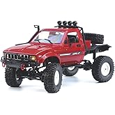 The perseids RC Crawler Offroad RC Truck WPL C14 RC Rock Crawler 4x4 1/16 Scale Remote Control Trucks, 2.4G Semi Trucks All Terrain Car RTR Hobby RC Pickup for Adults