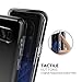 Galaxy S8 Plus Case, LUVVITT [PROOFTECH] Shockproof Impact Resistant Protective TPE Shock Absorption Bumper Case for Galaxy S8+ Plus - Clear / Black