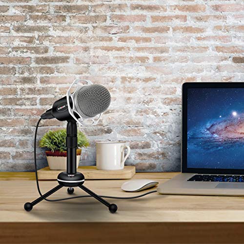 PC Microphone, ELEGIANT Y20 Portable Condenser Microphone 3.5mm Plug