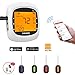 Soraken GM-001 Bluetooth Wireless Meat Thermometer for Grilling Smoker with Four Probes - White