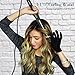 Ouiast Curling Wand 1-1.5 Inch Professional Ceramic Hair Wand Curling Iron with Cool Tip