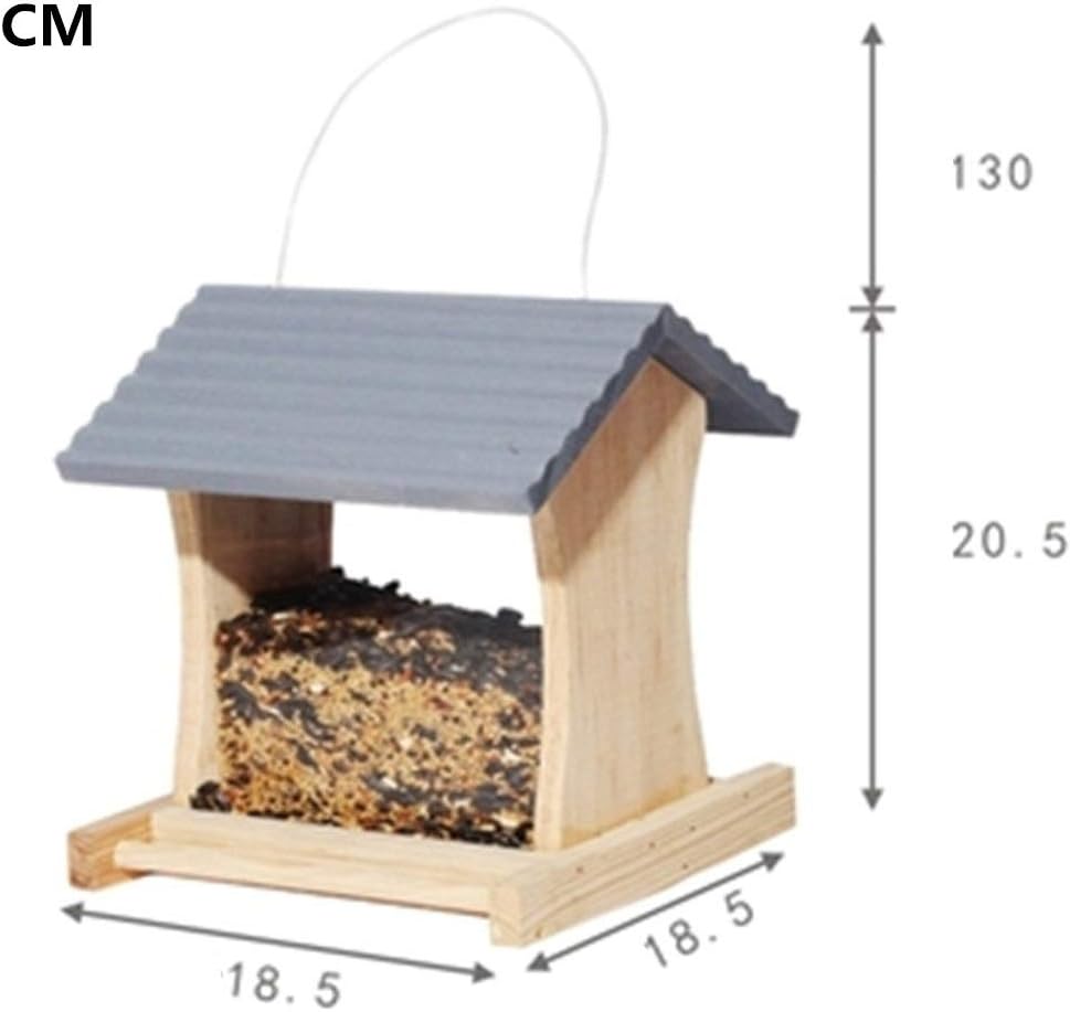 Amazon Com Outdoors Bird Feeder Weatherproof Country House