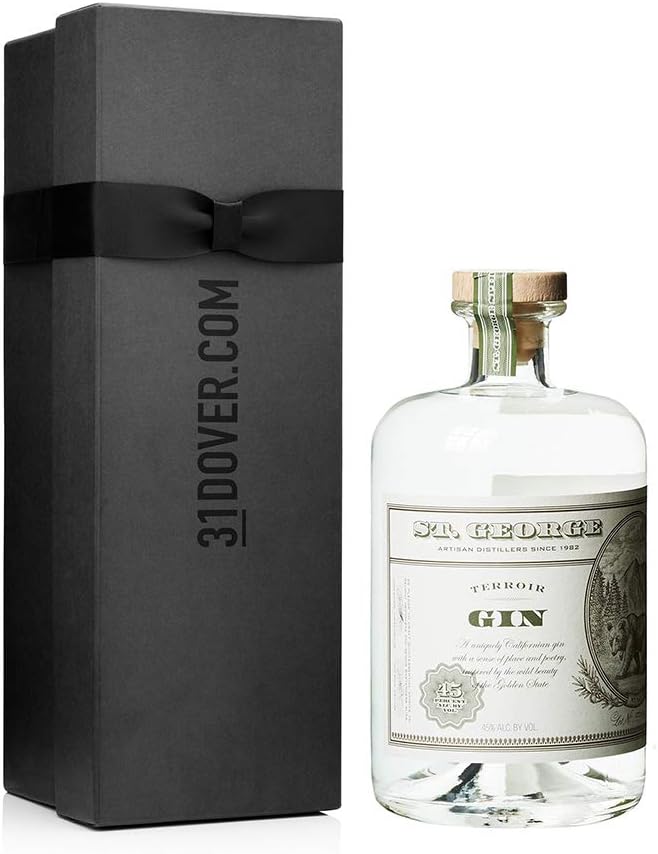 St. George Spirits Terroir Gin, 70 cl in Elegant Gift Box