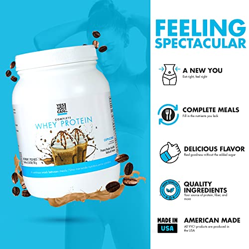 Yes You Can! Whey Protein Powder, High Protein Snack Replacement