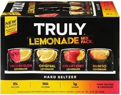 Truly Spiked And Sparkling Lemonade Hard Seltzer Variety 12Pk, 12 Fz