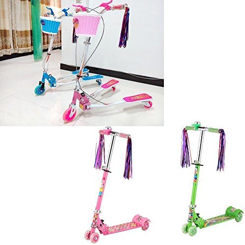 LLTrader Kids Children Scooter Bike Handlebar Streamers 1 Pair