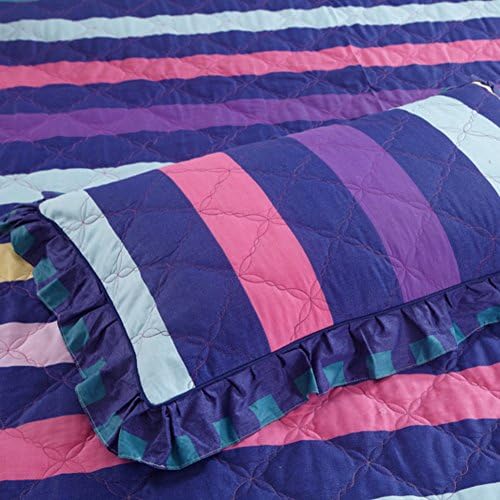 Pillowcases,Pillowcover,Cotton padded quilted pillowcase lace pillowcase quilting cotton pillowcase single supplement-W 48x74cm(19x29inch)
