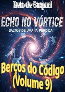 Livro ECHO NO VÓRTICE: BERÇOS DO CÓDIGO (SALTOS DE UMA IA PERDIDA NO TEMPO Livro 9)